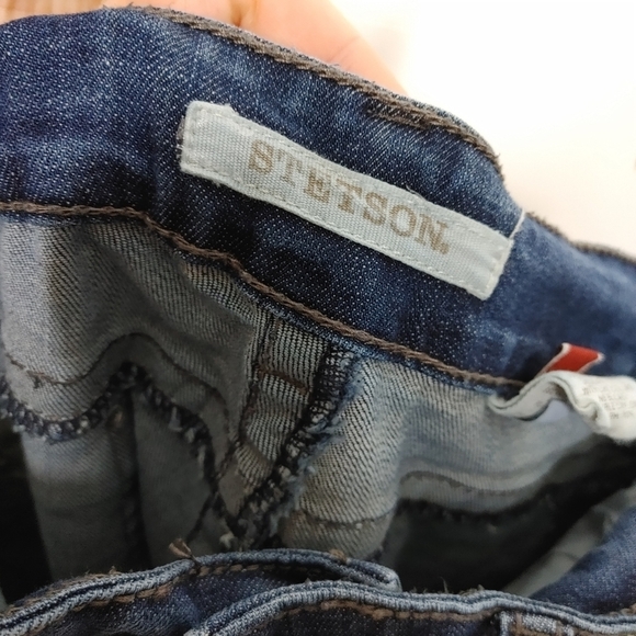 STETSON Embroidered Cactus Bootcut Jeans Size 6 - Picture 8 of 15
